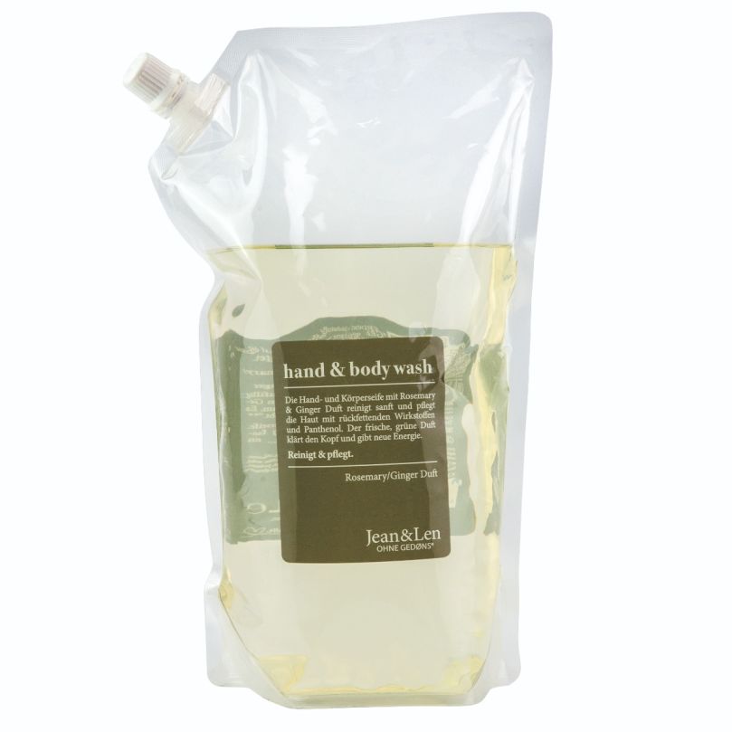 Hand & Body Wash Rosemary und Ginger Nachfüllpack