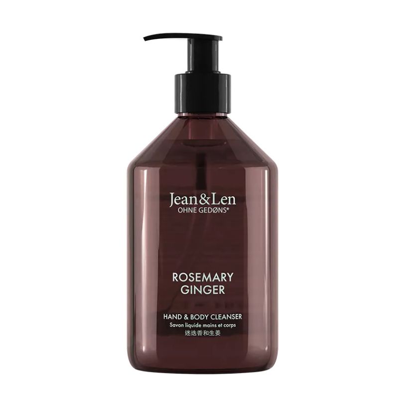 Jean & Len Hand & Body Cleanser Rosemary/Ginger 500 ml