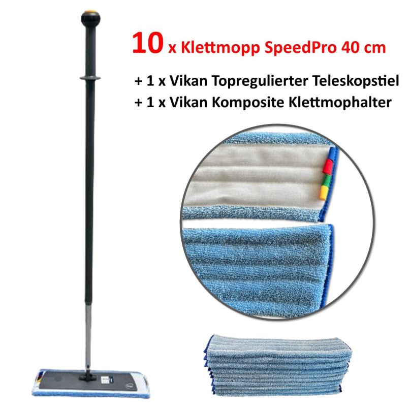 Klettmopp SpeedPro Set 40 cm